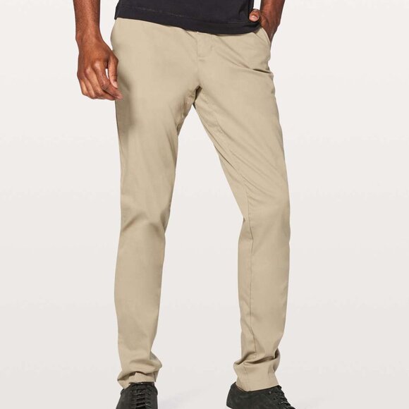 lululemon athletica Other - Lululemon Commission Pant Warpstreme Men's Size 40x34 Tofino Sand Performance
